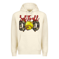 Sandshell softball dad Premium Hoodie - Zillion Design Studio