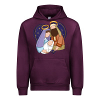Holy Night Jesus Birth Urban Hoodie | Teevron