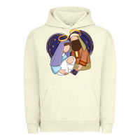 Pigment Pistachio holy night jesus birth Urban Hoodie - Zillion Design Studio