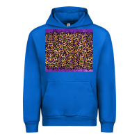 Cobalt mardi gras leopard Urban Hoodie - RanaPortraitStore