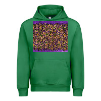 Emerald mardi gras leopard Urban Hoodie - RanaPortraitStore