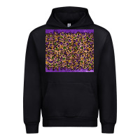Foreset Green mardi gras leopard Urban Hoodie - RanaPortraitStore