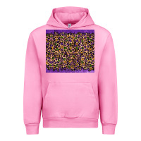 Fuchsia Pink mardi gras leopard Urban Hoodie - RanaPortraitStore