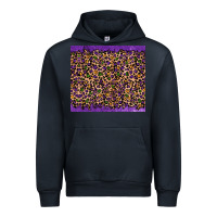Navy mardi gras leopard Urban Hoodie - RanaPortraitStore