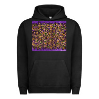 Pigment Black mardi gras leopard Urban Hoodie - RanaPortraitStore