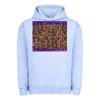 Pigment Grape Ice mardi gras leopard Urban Hoodie - RanaPortraitStore