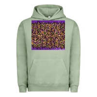 Pigment Oil Green mardi gras leopard Urban Hoodie - RanaPortraitStore
