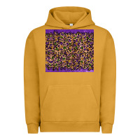 Pigment Peanut Butter mardi gras leopard Urban Hoodie - RanaPortraitStore
