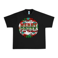 Black Merry Drunk I'am Christmas Urban Heavy Tee - Artiststas