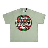 Oil Green Merry Drunk I'am Christmas Urban Heavy Tee - Artiststas