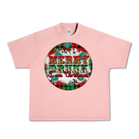 Salmon Merry Drunk I'am Christmas Urban Heavy Tee - Artiststas