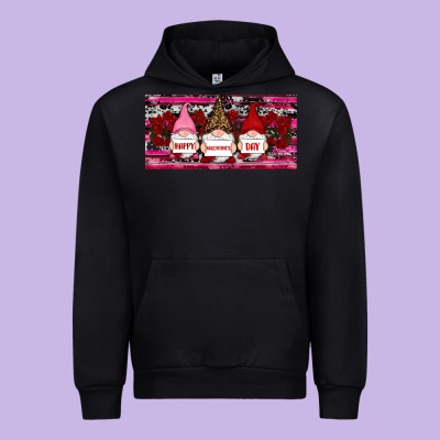 Urban Hoodie Happy valentines day gnomes rose