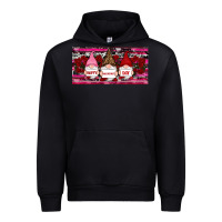 Black Happy valentines day gnomes rose Urban Hoodie - RanaPortraitStore