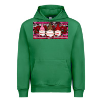 Emerald Happy valentines day gnomes rose Urban Hoodie - RanaPortraitStore