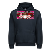Navy Happy valentines day gnomes rose Urban Hoodie - RanaPortraitStore