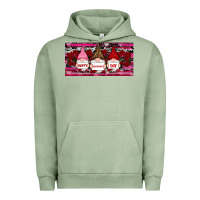 Pigment Oil Green Happy valentines day gnomes rose Urban Hoodie - RanaPortraitStore