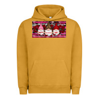 Pigment Peanut Butter Happy valentines day gnomes rose Urban Hoodie - RanaPortraitStore