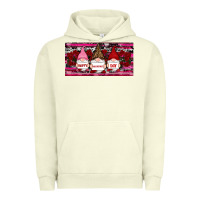 Pigment Pistachio Happy valentines day gnomes rose Urban Hoodie - RanaPortraitStore