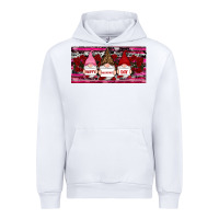 White Happy valentines day gnomes rose Urban Hoodie - RanaPortraitStore