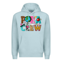 Blue Mist para crew Premium Hoodie - texasbilliewilder