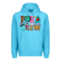Ocean Blue para crew Premium Hoodie - texasbilliewilder