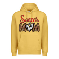 Antique Gold soccer mom Premium Hoodie - Zillion Design Studio