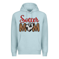 Blue Mist soccer mom Premium Hoodie - Zillion Design Studio