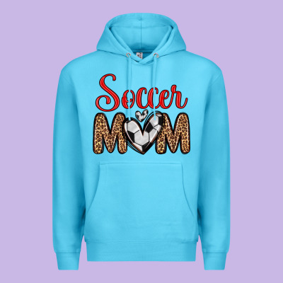 Soccer Mom Premium Hoodie Designed By Zillion Design Studio
