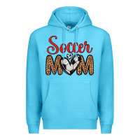 Ocean Blue soccer mom Premium Hoodie - Zillion Design Studio