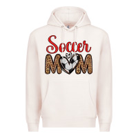 Pale Pink soccer mom Premium Hoodie - Zillion Design Studio