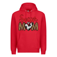 Red soccer mom Premium Hoodie - Zillion Design Studio