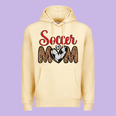 Soccer Mom Premium Hoodie Designed By Zillion Design Studio