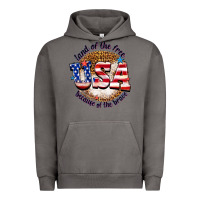 Pigment Tornado land of the free usa because of the brave billie w Urban Hoodie - texasbilliewilder