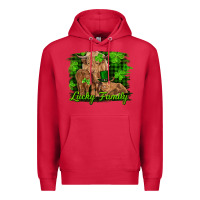 Cardinal st patrick's day lucky cow family Premium Hoodie - RanaPortraitStore