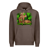 Coffee st patrick's day lucky cow family Premium Hoodie - RanaPortraitStore
