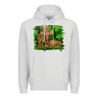 Dove Grey st patrick's day lucky cow family Premium Hoodie - RanaPortraitStore