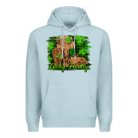 Blue Mist st patrick's day lucky cow family Premium Hoodie - RanaPortraitStore
