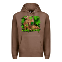 Chestnut st patrick's day lucky cow family Premium Hoodie - RanaPortraitStore