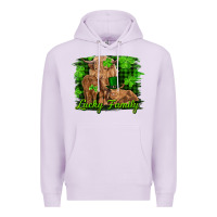 Lilac st patrick's day lucky cow family Premium Hoodie - RanaPortraitStore