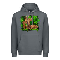 Rock st patrick's day lucky cow family Premium Hoodie - RanaPortraitStore