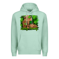 Seafoam st patrick's day lucky cow family Premium Hoodie - RanaPortraitStore
