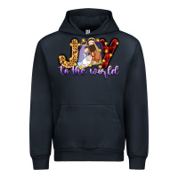 Navy joy to the world Urban Hoodie - Zillion Design Studio