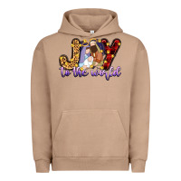 Pigment Burro joy to the world Urban Hoodie - Zillion Design Studio