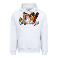 White joy to the world Urban Hoodie - Zillion Design Studio