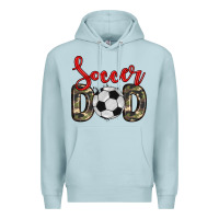 Blue Mist soccer dad Premium Hoodie - Zillion Design Studio