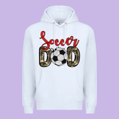 Soccer Dad Premium Hoodie Designed By Zillion Design Studio