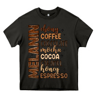 Asphalt melanin shades of brown Heavy Core Tee - LillyAllenDesigns