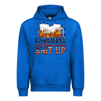 Cobalt lets get hammered Urban Hoodie - texasbilliewilder