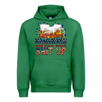 Emerald lets get hammered Urban Hoodie - texasbilliewilder