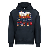 Navy lets get hammered Urban Hoodie - texasbilliewilder